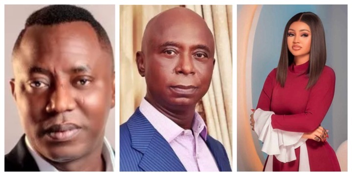 Sowore: ‘Regina Daniels’ Allegations Against Her Husband Ned Nwoko Are Serious Crimes, He Must Be Prosecuted’